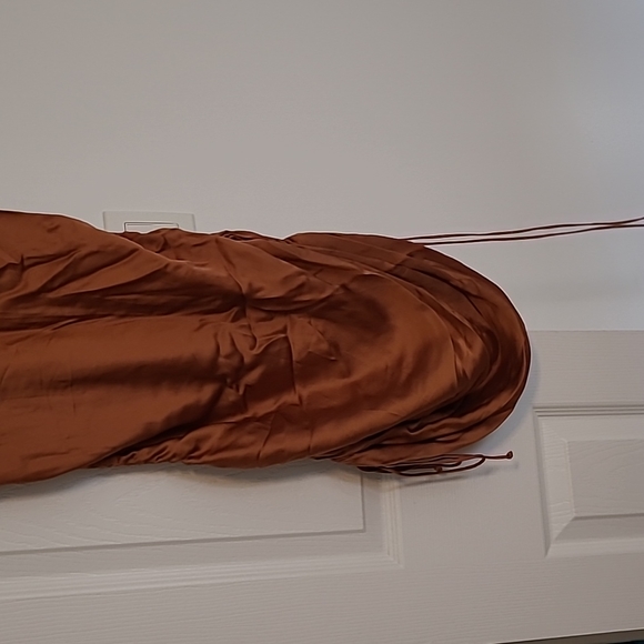 Wilfred Rust Colored Dress Size Medium - Picture 2 of 6